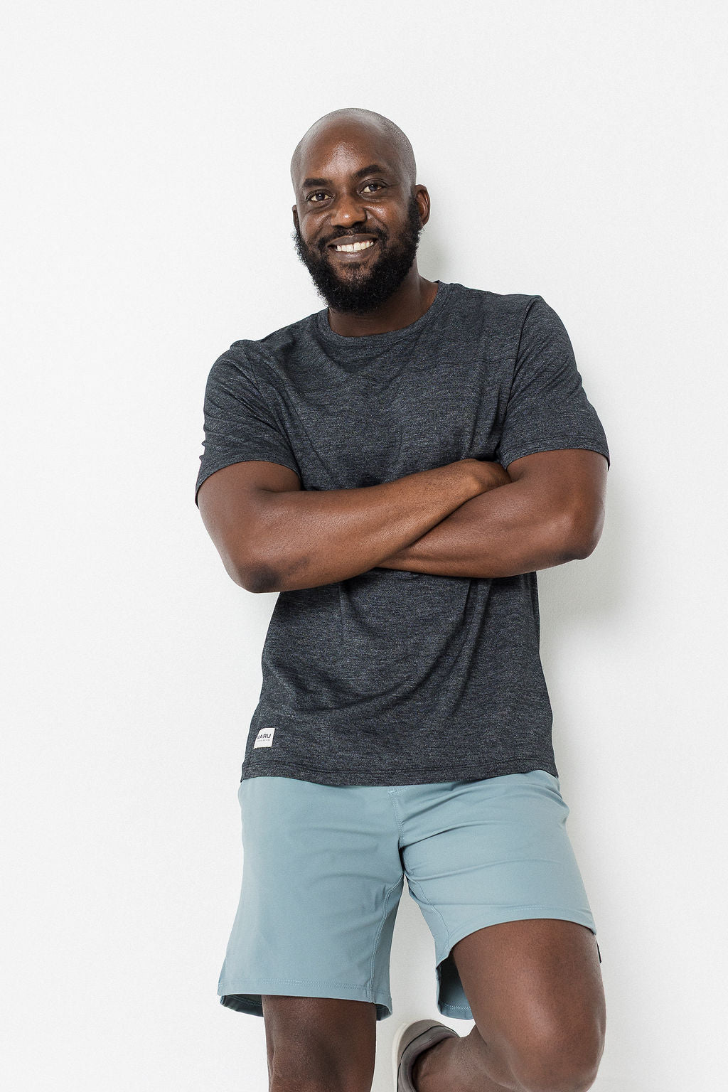 Crossover shorts sage green Maru Clothing