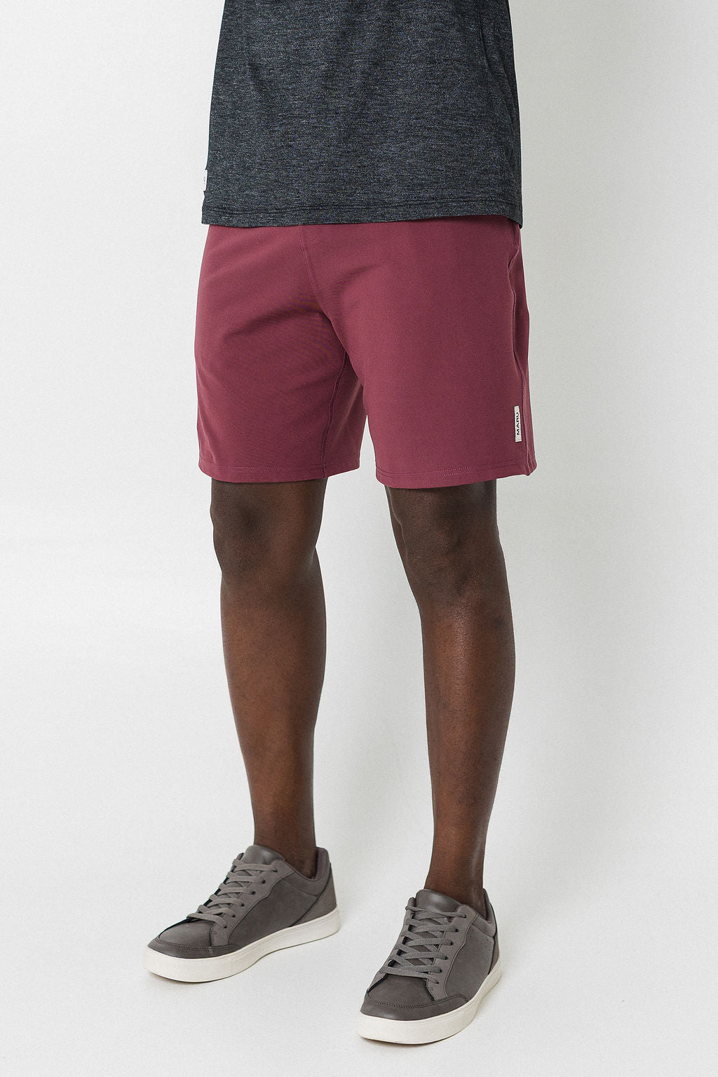 Lifestyle shorts burgundy Maru Clothing