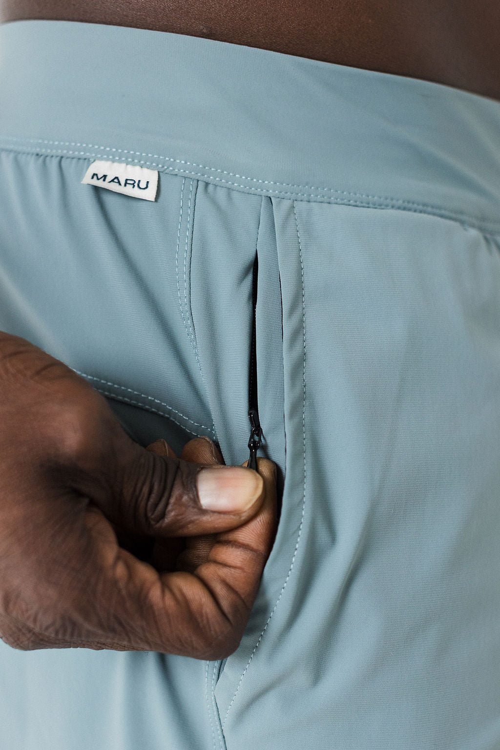 Crossover shorts sage green Maru Clothing