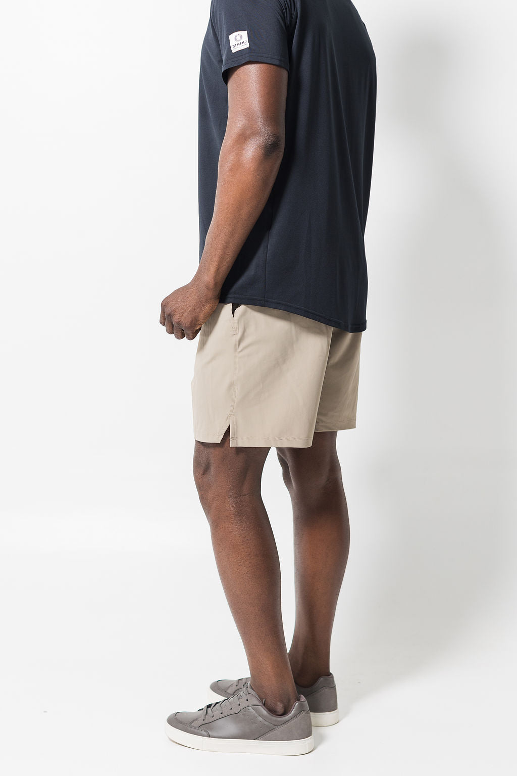 Crossover shorts stone Maru Clothing