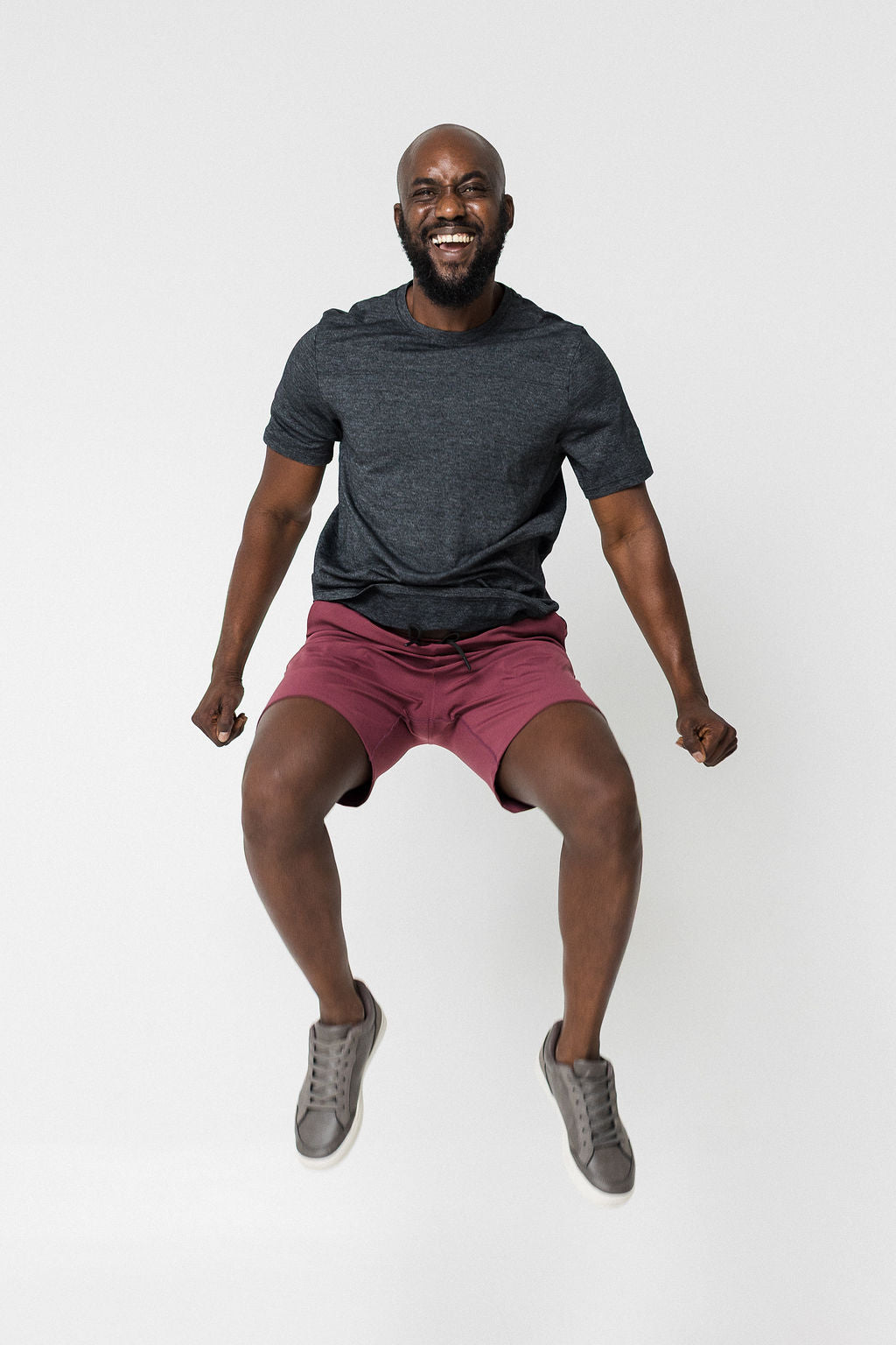 Lifestyle shorts burgundy Maru Clothing