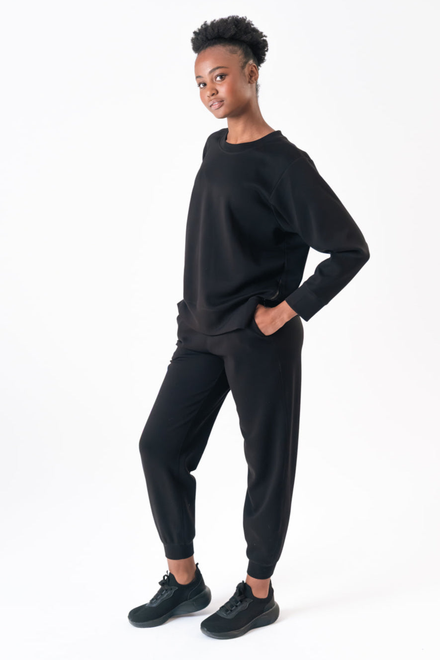 Lifestyle Joggers black maru clothing
