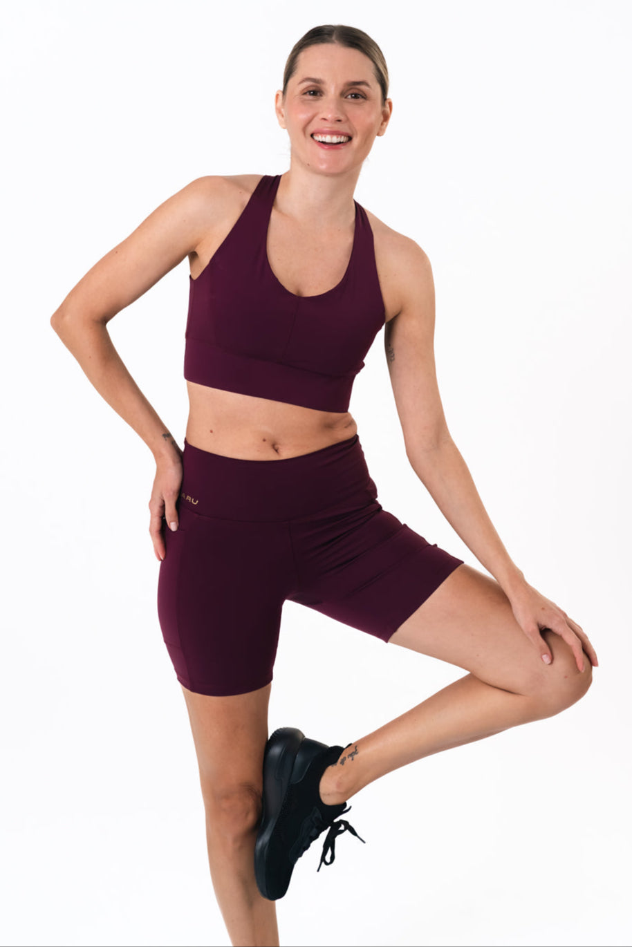 Vault 6" Shorts burgundy maru clothing