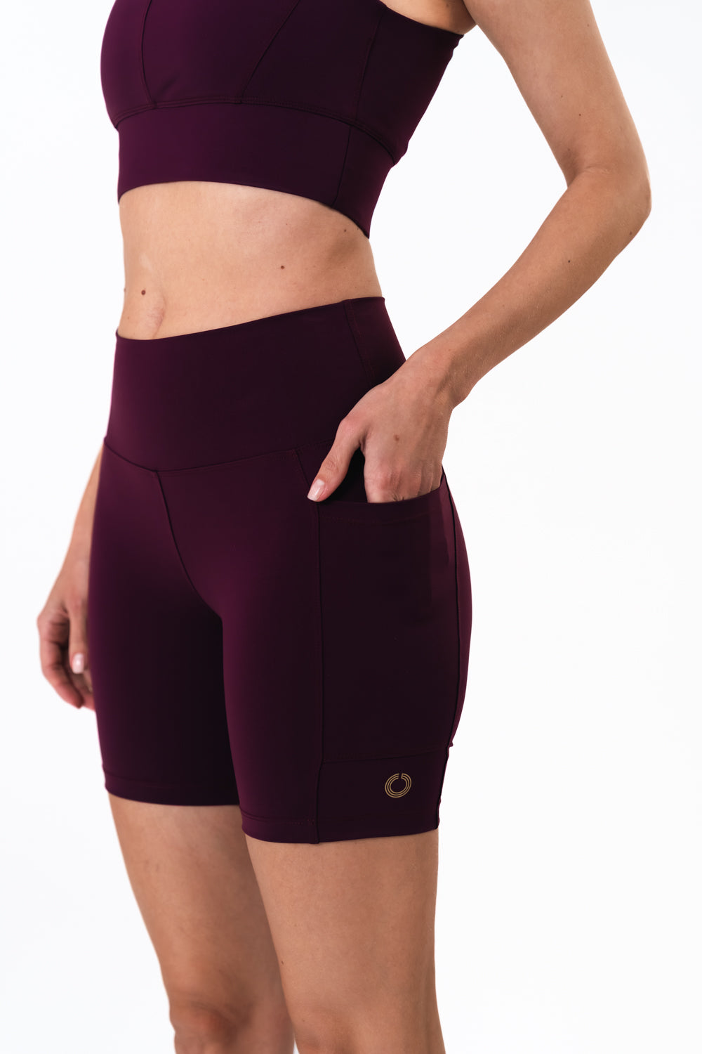 Vault 6" Shorts burgundy maru clothing