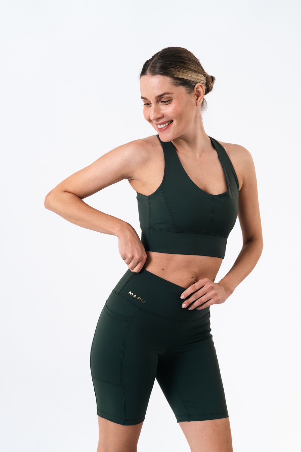 Elevate sports bra olive maru clothing