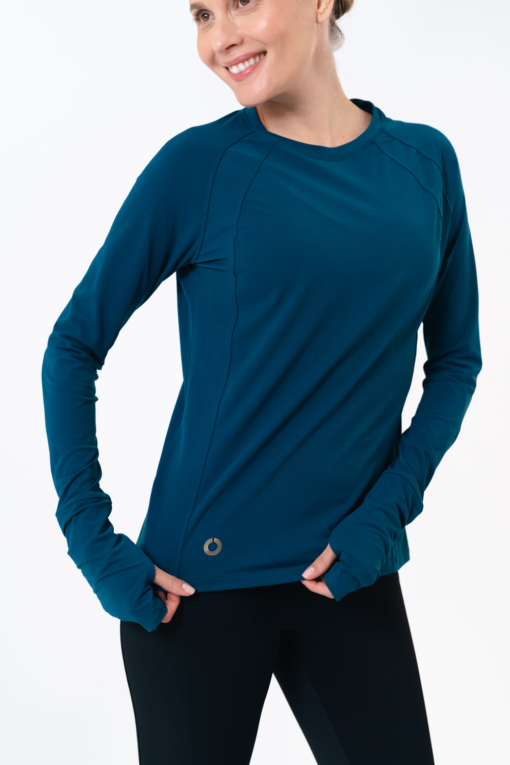 Evo long sleeve tee blue maru clothing