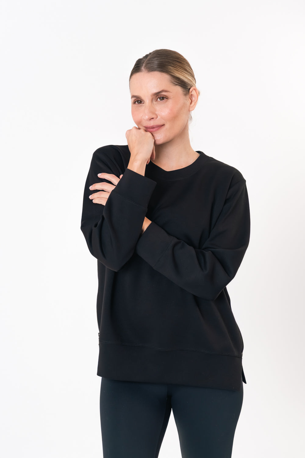Lifestyle pullover black maru clothing
