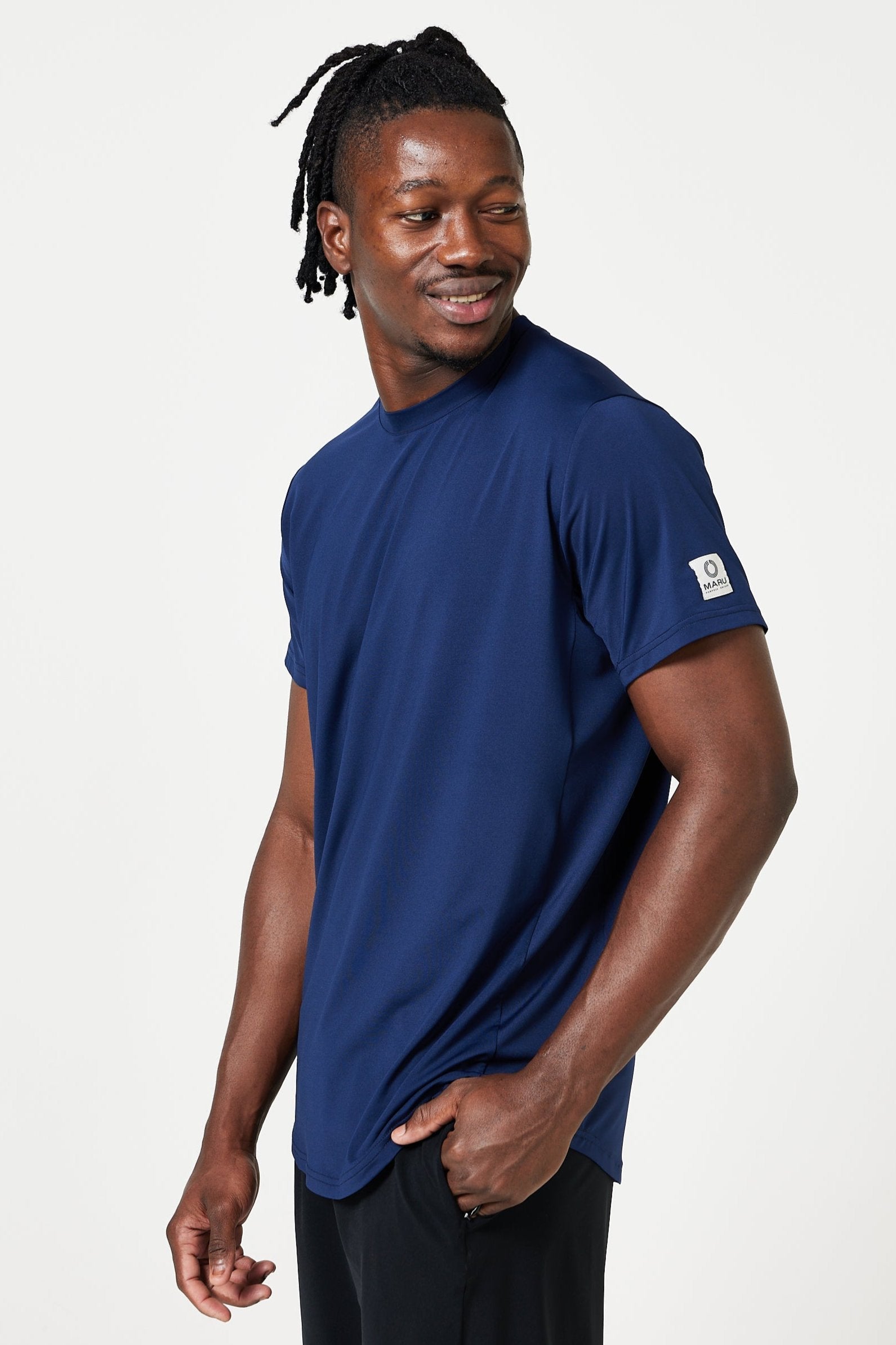 The Pioneer T-shirt navy blue Maru Clothing 