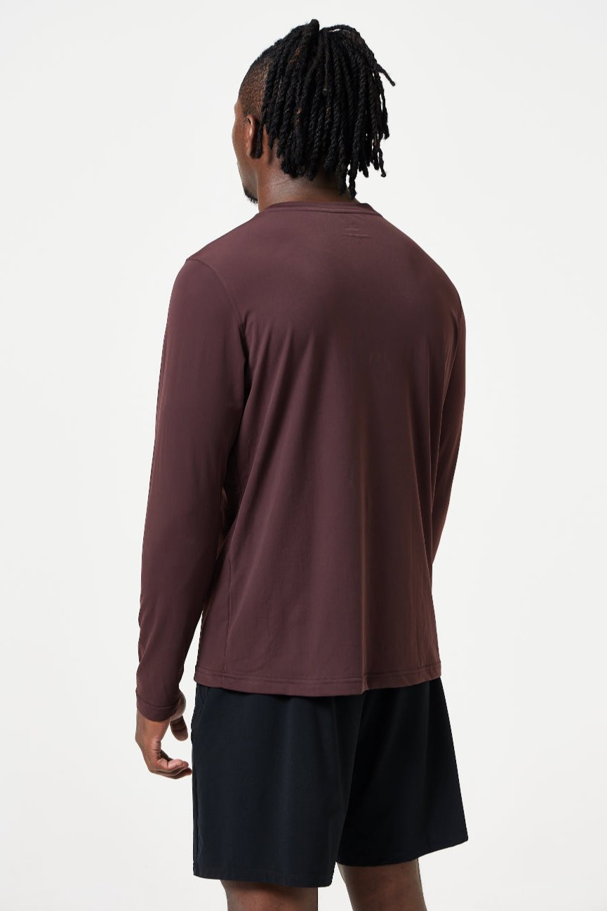 The banker long sleeve Tee oxblood Maru Clothing 