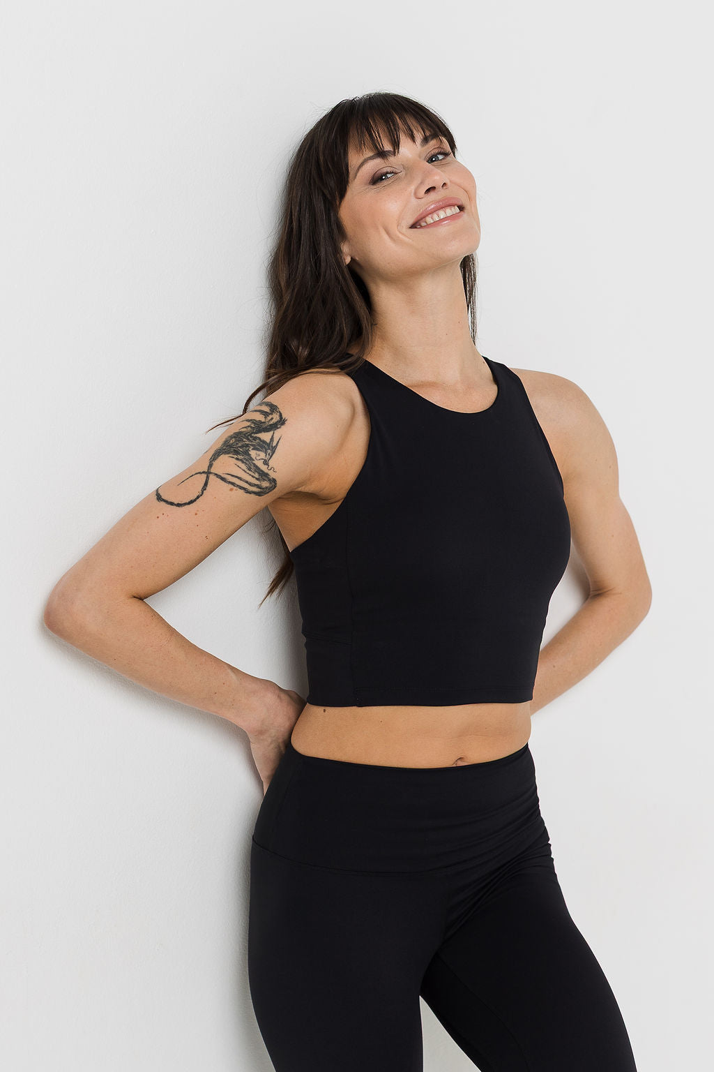 Halo Sports Bra - Black