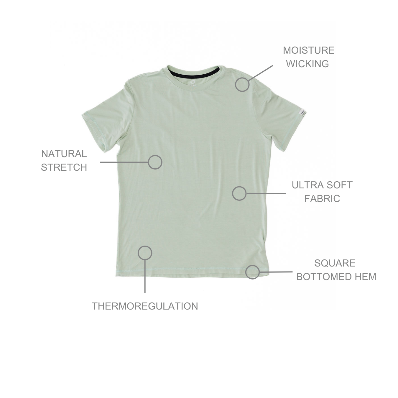 Key features of the FKT T-shirt Maru Clothing 