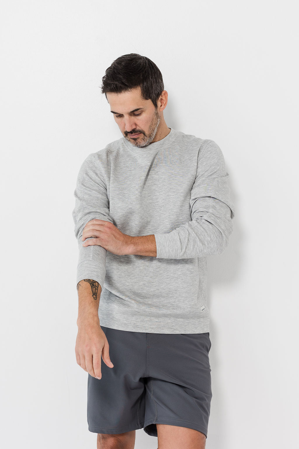 Lifestyle pullover grey Maru Clothing 