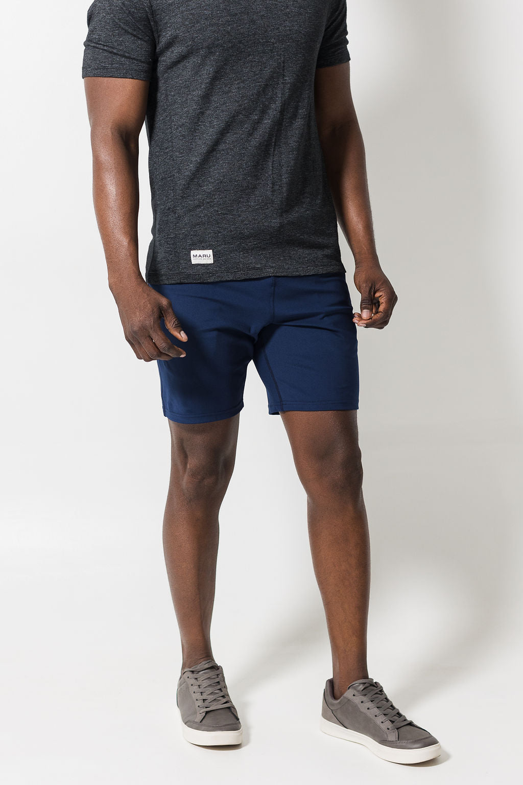 Lifestyle shorts navy blue Maru Clothing 