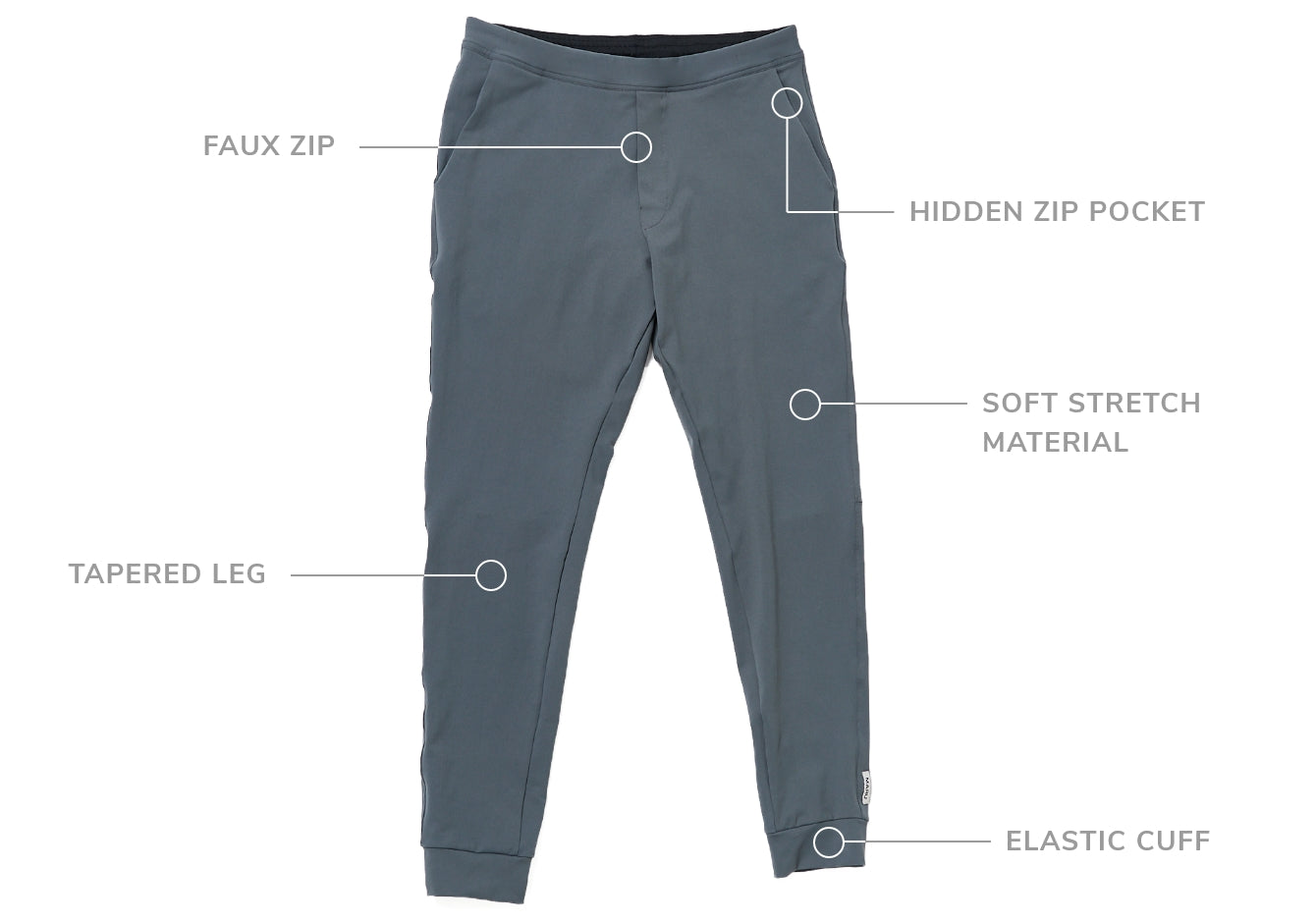 key features of the Lifestyle joggers Maru Clothing