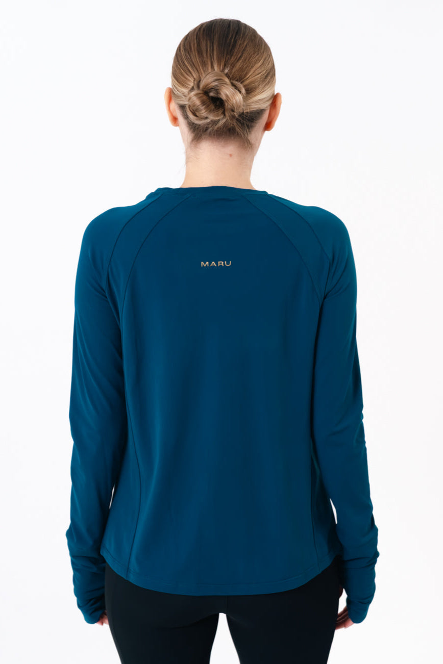 Evo Long Sleeve Tee blue maru clothing 
