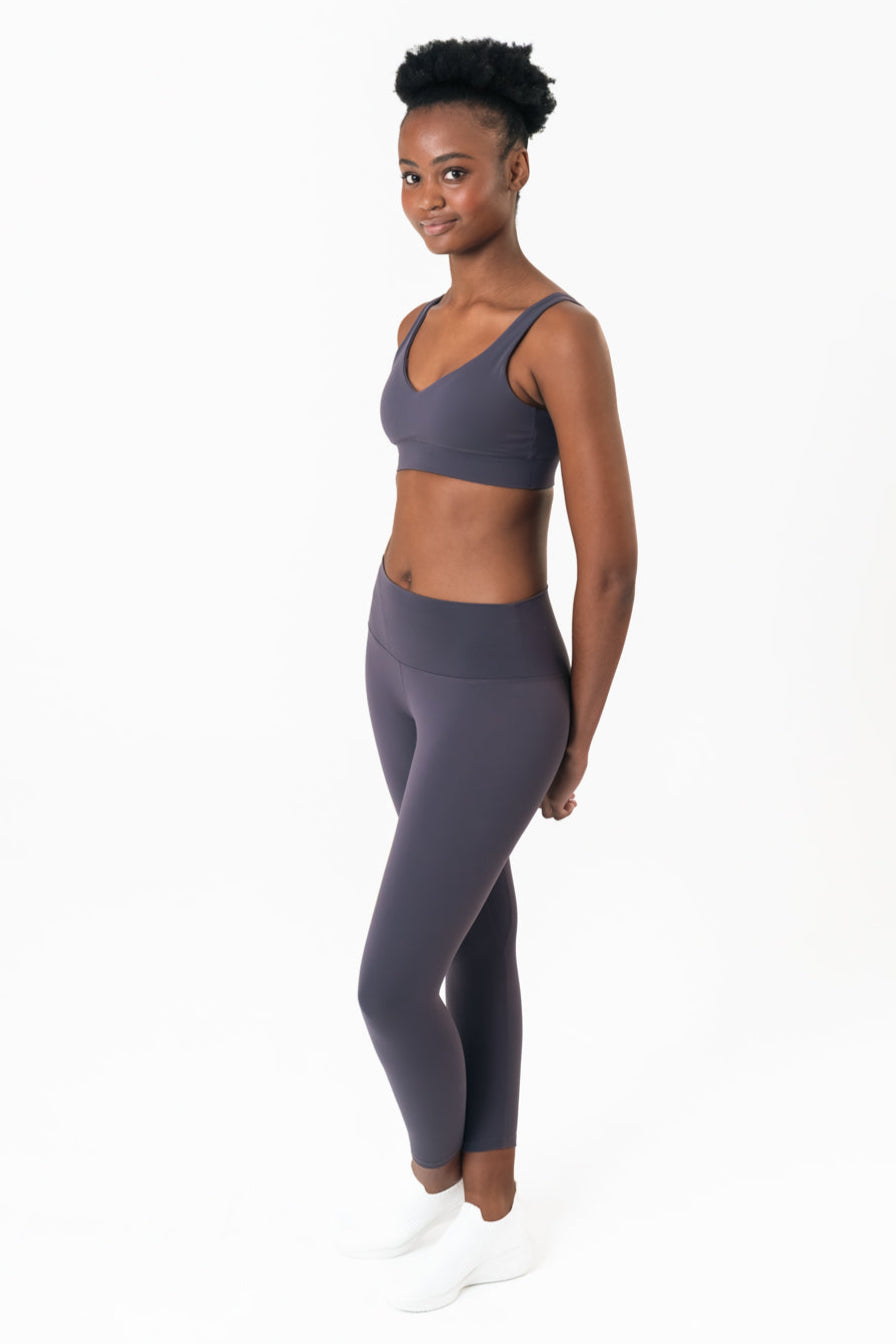 Halo High-Waisted 7/8 Leggings midnight indigo maru clothing 