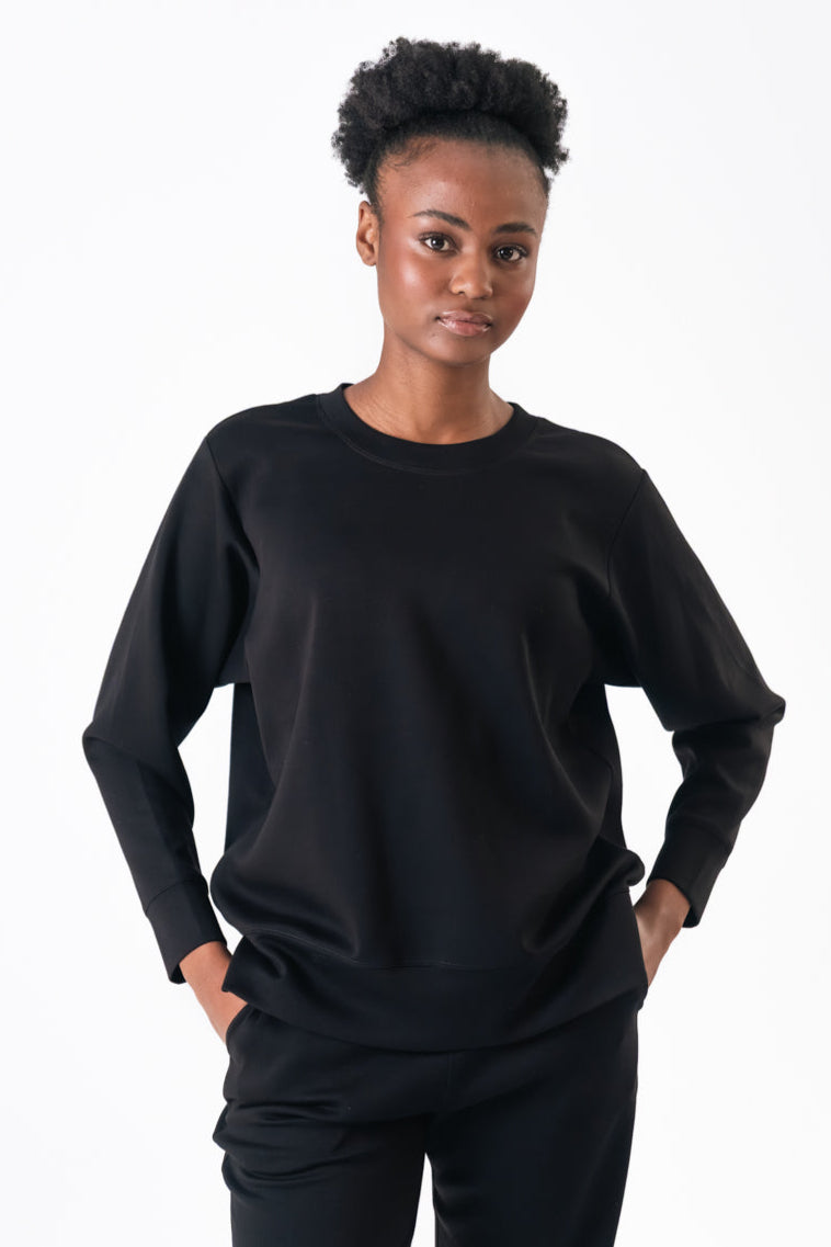 Lifestyle pullover black maru clothing 