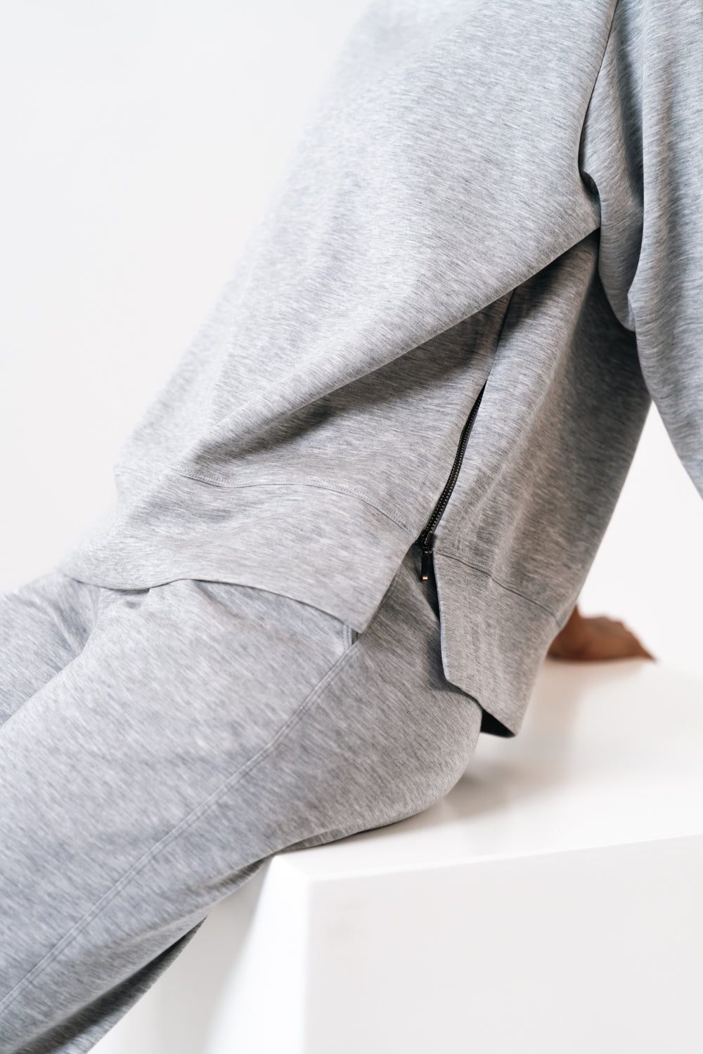 Lifestyle pullover grey maru clothing 