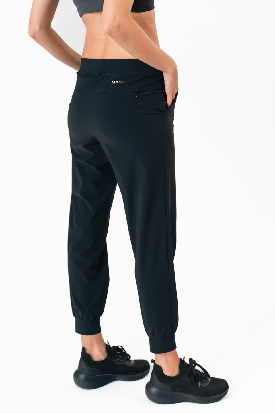 Session Joggers black maru clothing 