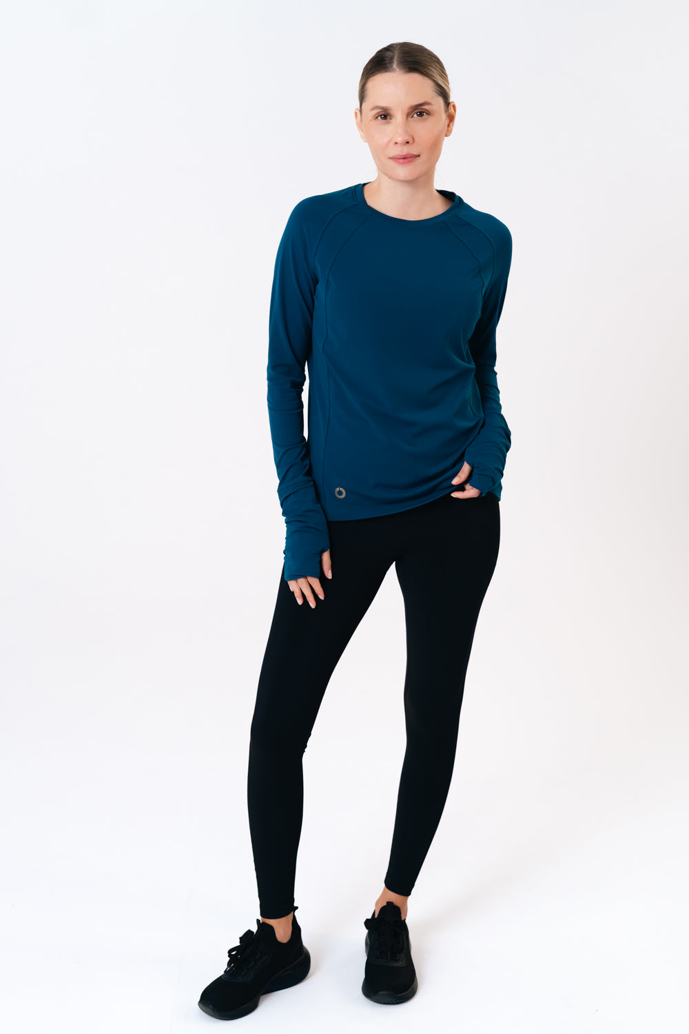 Evo long sleeve tee blue maru clothing 