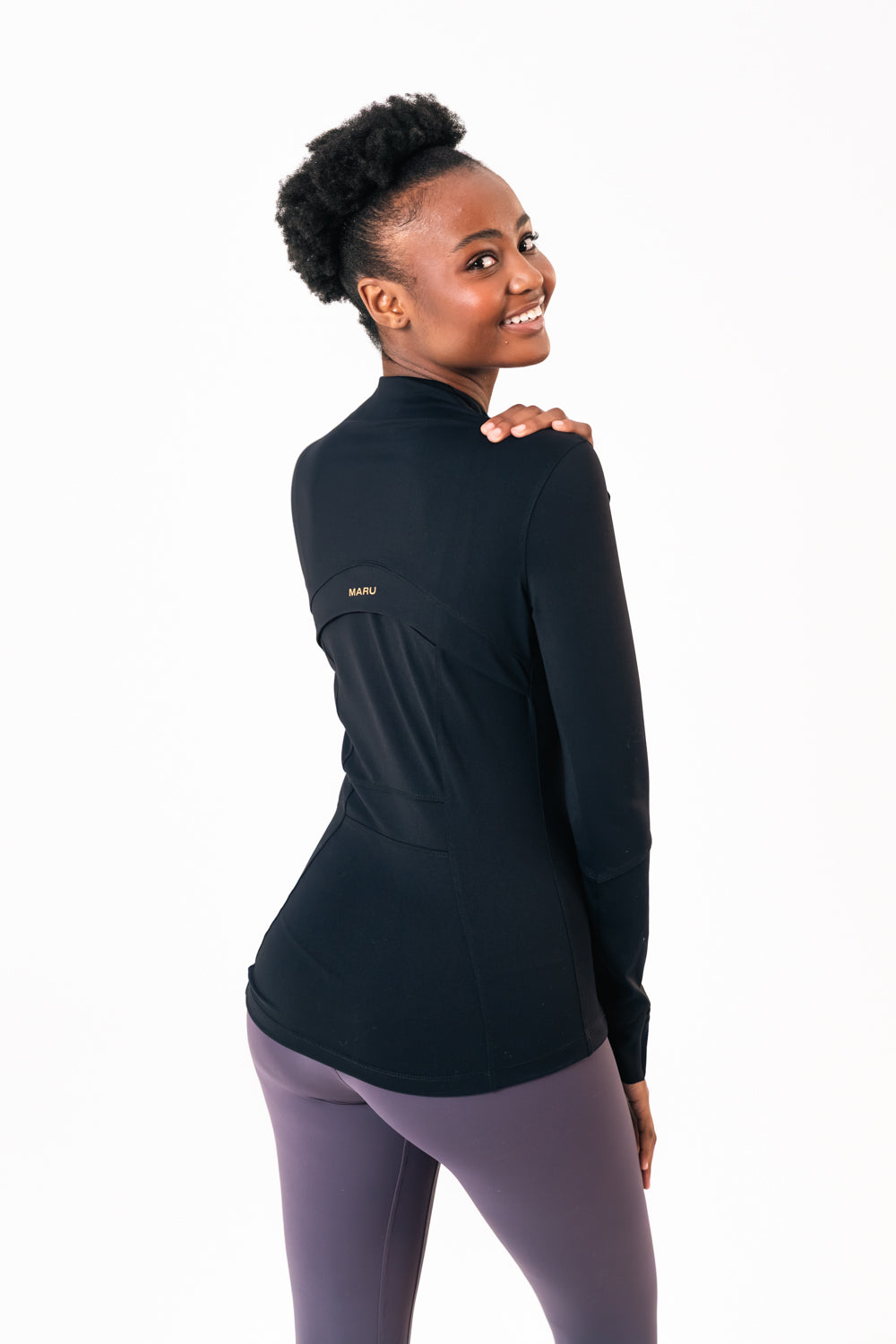 Stride jacket black maru clothing 