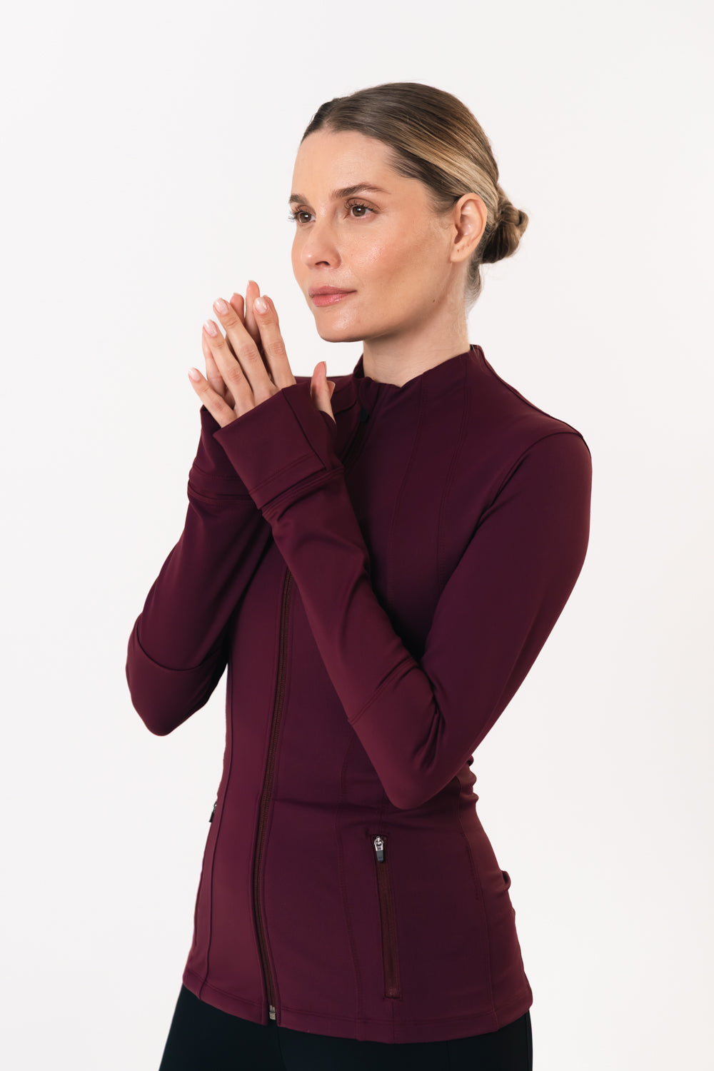 Stride jacket burgundy maru clothing 