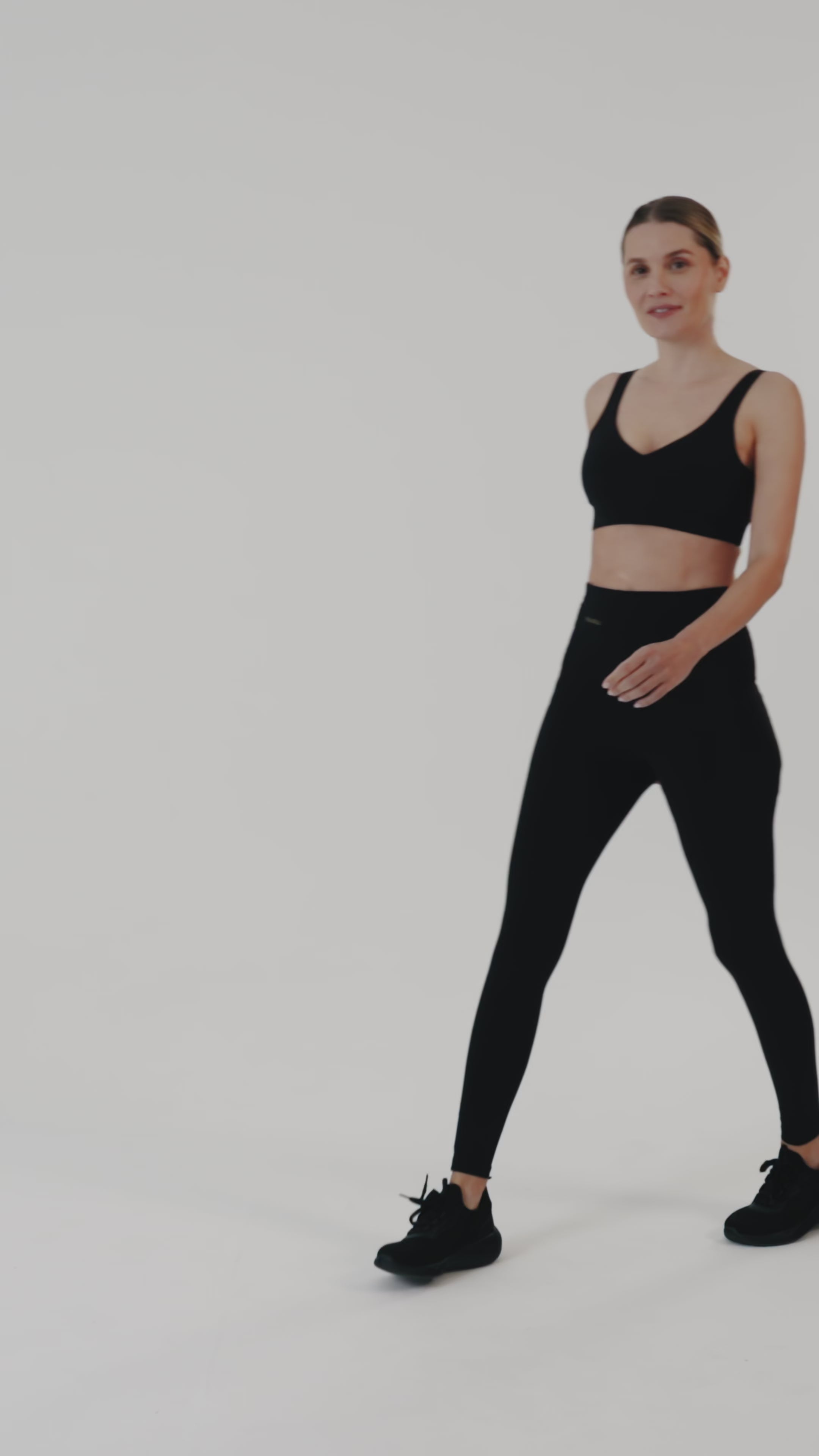 Sculpt High-Waisted Leggings black maru clothing 