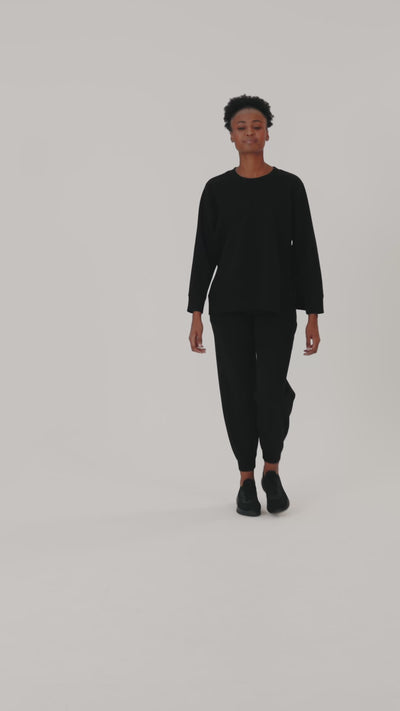 Lifestyle pullover black maru clothing 