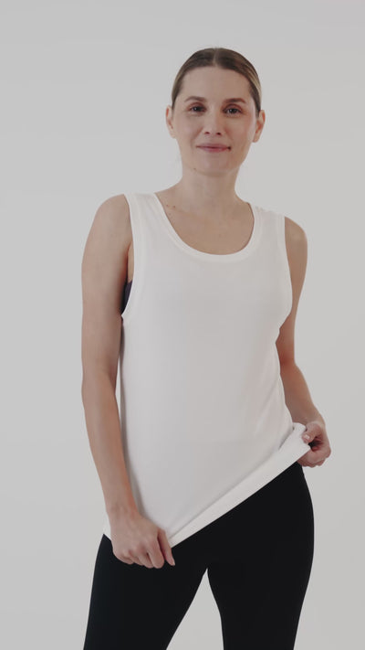 Free Flow Vest White Maru Clothing